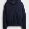 Felpa con cappuccio oversize pesante per adulti