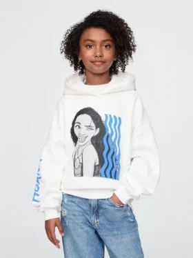 Felpa con cappuccio oversize Vintagesoft GAP × Disney per bambini