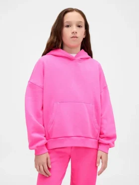 Felpa con cappuccio oversize Vintagesoft per bambini