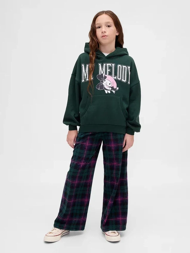 Felpa con cappuccio oversize Vintagesoft per bambini con Hello Kitty