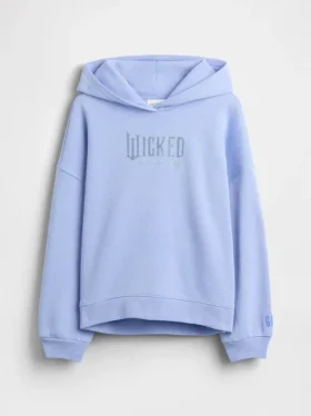 Felpa con cappuccio oversize Wicked Vintagesoft per bambini