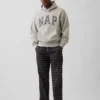 Felpa con cappuccio per adulti Vintagesoft Nap Logo