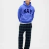 Felpa con cappuccio per adulti Vintagesoft Nap Logo