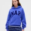 Felpa con cappuccio per adulti Vintagesoft Nap Logo