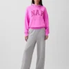 Felpa con cappuccio per adulti Vintagesoft Nap Logo