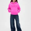 Felpa con cappuccio per bambini con logo Vintagesoft