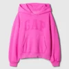 Felpa con cappuccio per bambini con logo Vintagesoft