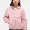 Felpa con cappuccio per bambini Vintagesoft con Arch Logo Gap