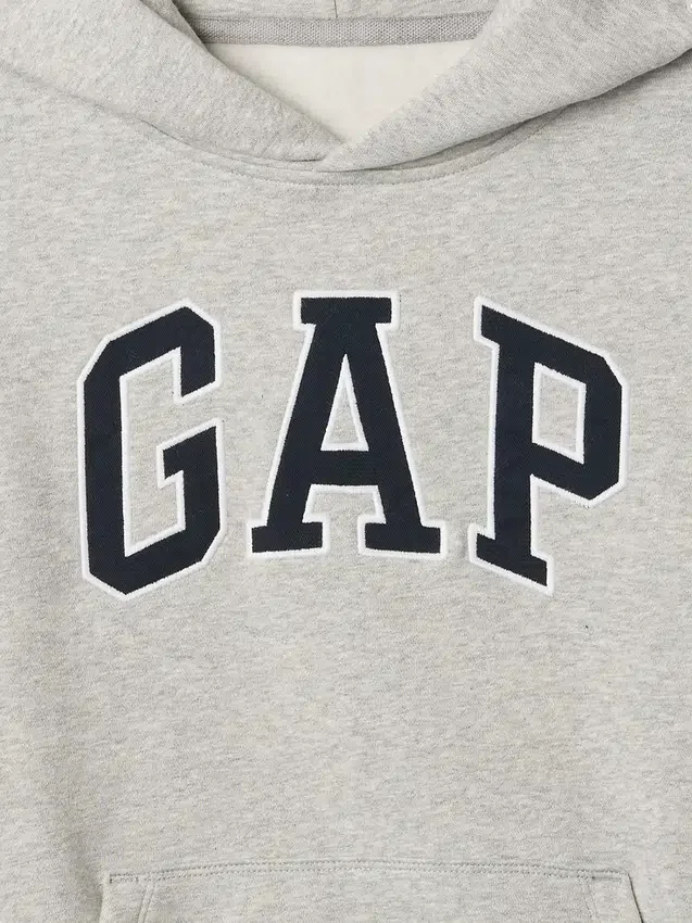 Felpa con cappuccio per bambini Vintagesoft con logo