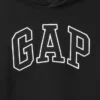 Felpa con cappuccio per bambini Vintagesoft con logo