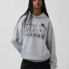 Felpa con cappuccio pesante Jean-Michel Basquiat