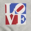 Felpa con cappuccio Robert Indiana Love per bambini