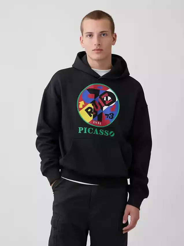 Felpa con cappuccio Robert Indiana Vintagesoft