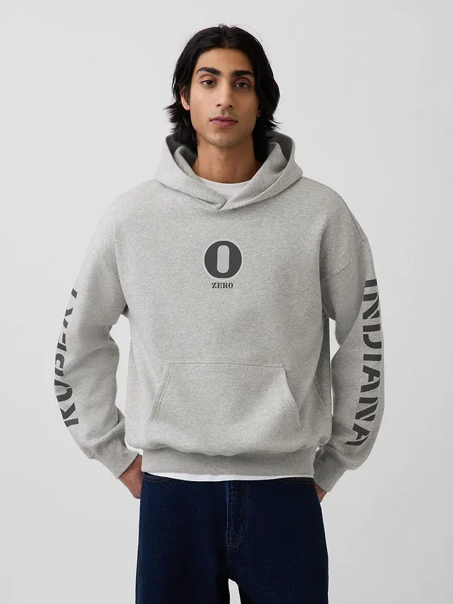 Felpa con cappuccio Robert Indiana Vintagesoft