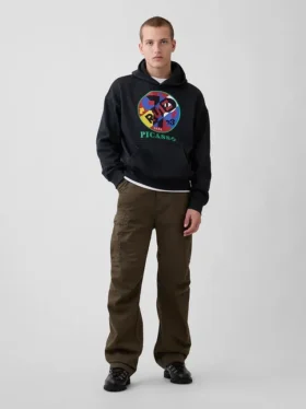 Felpa con cappuccio Robert Indiana Vintagesoft