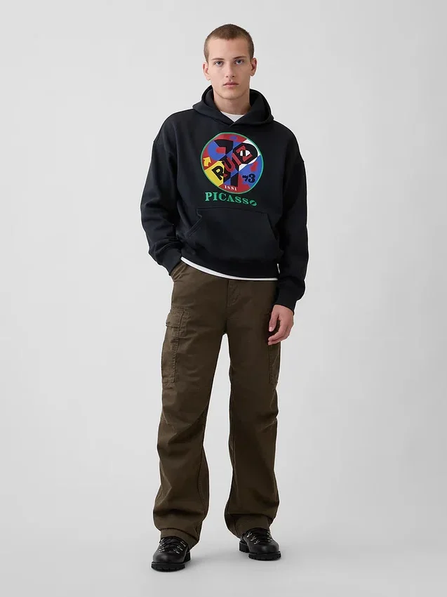 Felpa con cappuccio Robert Indiana Vintagesoft
