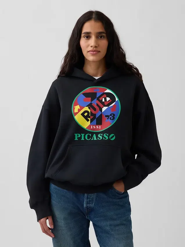 Felpa con cappuccio Robert Indiana Vintagesoft