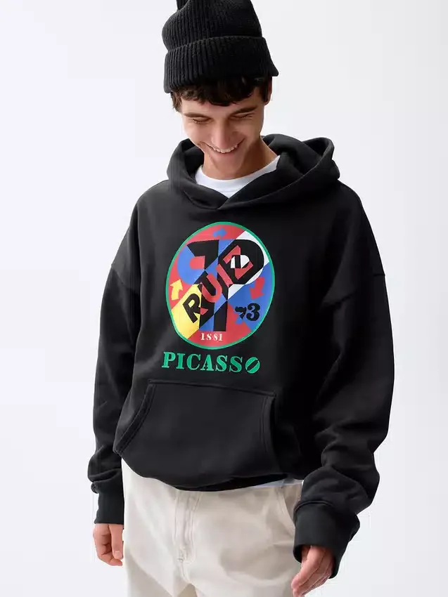 Felpa con cappuccio Robert Indiana Vintagesoft