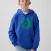 Felpa con cappuccio Robert Indiana Vintagesoft per bambini