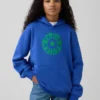 Felpa con cappuccio Robert Indiana Vintagesoft per bambini