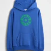 Felpa con cappuccio Robert Indiana Vintagesoft per bambini