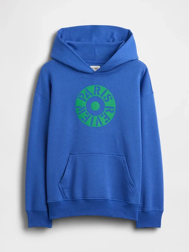 Felpa con cappuccio Robert Indiana Vintagesoft per bambini