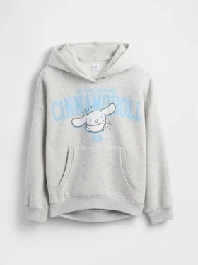 Felpa con cappuccio Vintagesoft con grafica per bambini