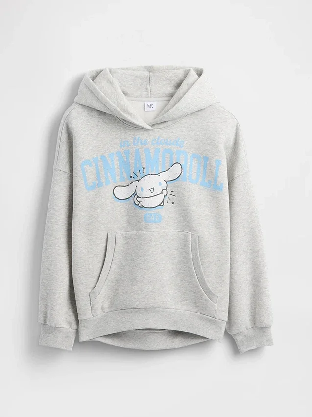 Felpa con cappuccio Vintagesoft con grafica per bambini