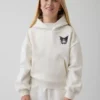 Felpa con cappuccio Vintagesoft dal taglio ampio per bambini