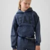 Felpa con cappuccio Vintagesoft dal taglio ampio per bambini