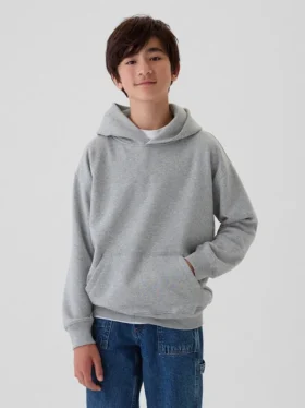 Felpa con cappuccio Vintagesoft dal taglio ampio per bambini