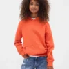 Felpa con cappuccio Vintagesoft dal taglio ampio per bambini