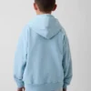 Felpa con cappuccio Vintagesoft dal taglio ampio per bambini