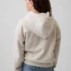 Felpa con cappuccio Vintagesoft dal taglio ampio per bambini
