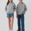 Felpa con cappuccio Vintagesoft dal taglio ampio per bambini