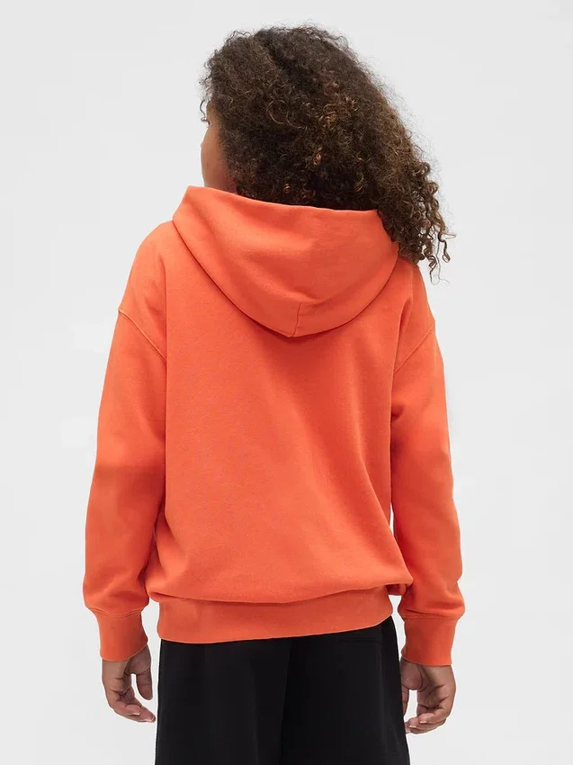 Felpa con cappuccio Vintagesoft dal taglio ampio per bambini