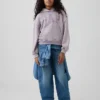 Felpa con cappuccio Vintagesoft dal taglio ampio per bambini