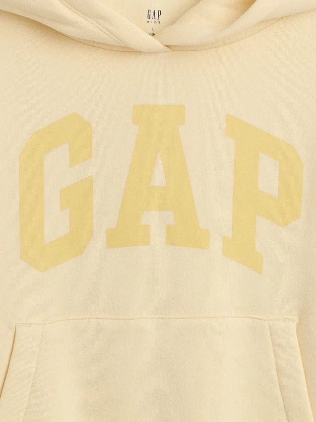 Felpa con cappuccio Vintagesoft dal taglio ampio per bambini