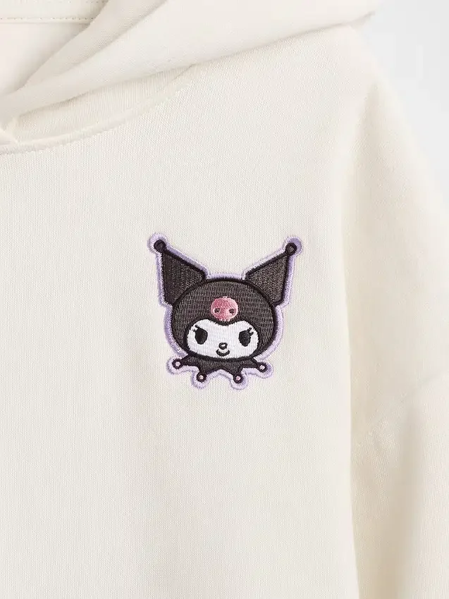 Felpa con cappuccio Vintagesoft dal taglio ampio per bambini