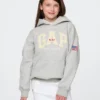 Felpa con cappuccio Vintagesoft NYC Times Square per bambini
