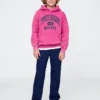 Felpa con cappuccio Vintagesoft NYC Times Square per bambini