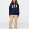 Felpa con cappuccio Vintagesoft NYC Times Square per bambini