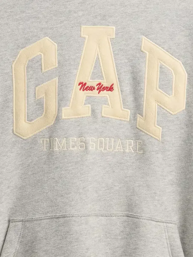 Felpa con cappuccio Vintagesoft NYC Times Square per bambini