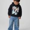 Felpa con cappuccio Vintagesoft per bambini Jean-Michel Basquiat