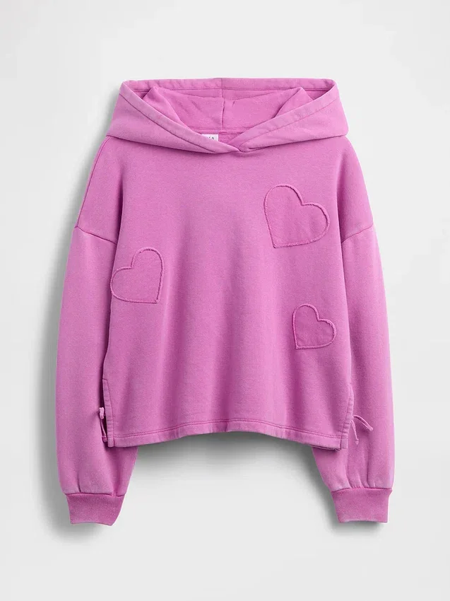 Felpa con cappuccio Vintagesoft Relaxed per bambini