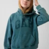 Felpa con cappuccio Vintagesoft Relaxed per bambini con logo