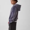 Felpa con cappuccio Vintagesoft Relaxed per bambini con logo
