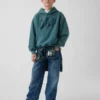 Felpa con cappuccio Vintagesoft Relaxed per bambini con logo