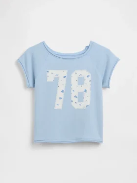 Felpa con maniche raglan in felpa Vintagesoft per bambini