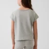 Felpa con maniche raglan in felpa Vintagesoft per bambini